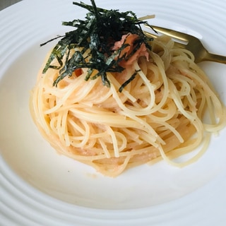 簡単！うまうま！たらこパスタ